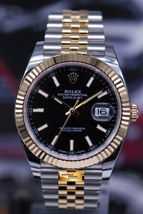 rolex oyster perpetual black gold